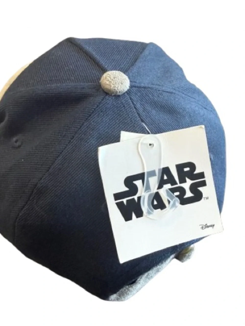 R2-D2 Embroidered Snapback Hat Navy Gray Japanese Star Wars Baseball Cap